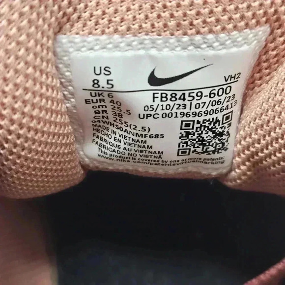 Nike Air Max SC SE Red Stardust Deep Jungle W 8.5 - Picture 6 of 6